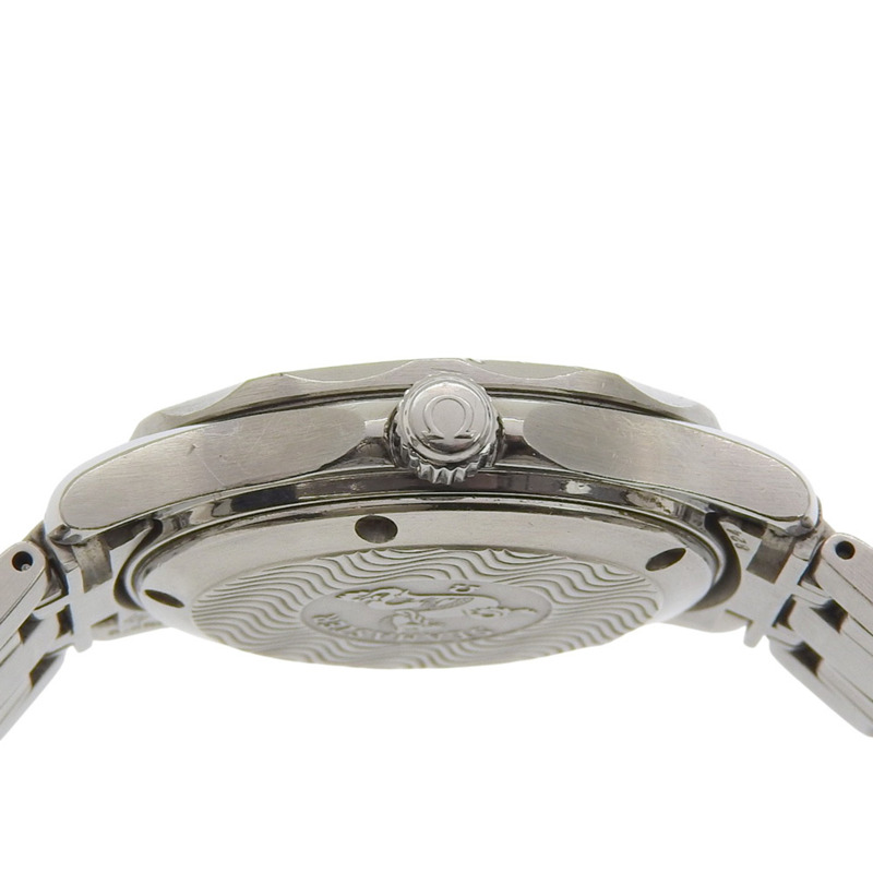 歐米茄海馬300公尺腕錶,1538 2562.80機芯,不鏽鋼錶殼,1995年,石英機芯,指針式顯示,海軍藍錶盤,300公尺防水,男士腕錶-6