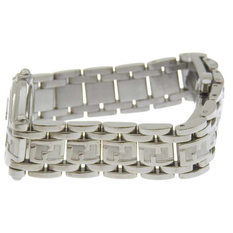 Fendi Olologi 女士腕錶,750L 不鏽鋼錶殼,石英機芯,指針式顯示,黑色錶盤-3