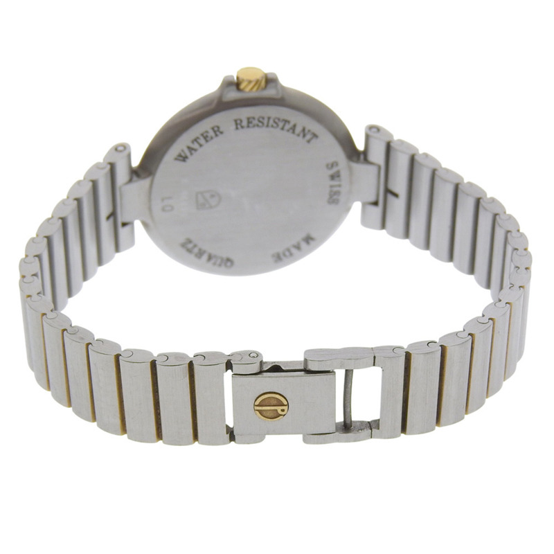 登喜路女士不鏽鋼石英模擬腕錶,金色錶盤-4