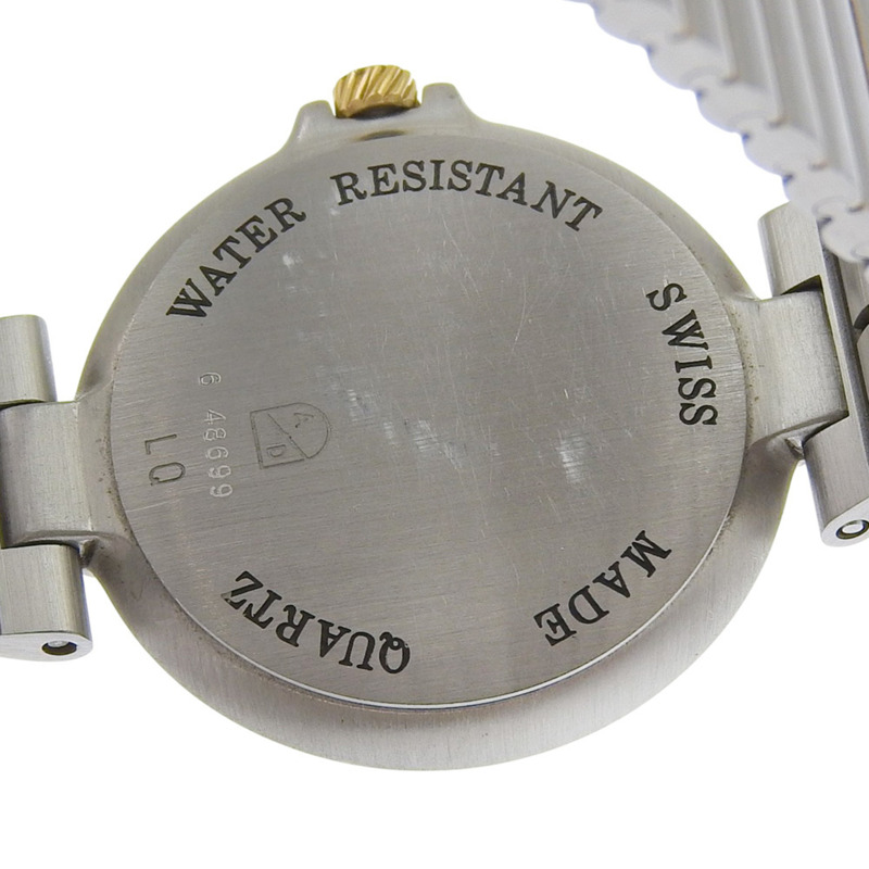 登喜路女士不鏽鋼石英模擬腕錶,金色錶盤-6