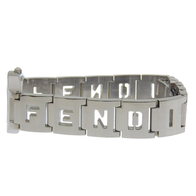 Fendi Olologi 女士腕錶,3050L 不鏽鋼錶殼,石英機芯,指針式顯示,橘色錶盤-3