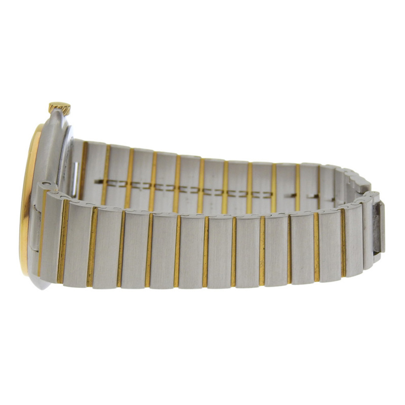 登喜路女士不鏽鋼石英模擬腕錶,金色錶盤-3