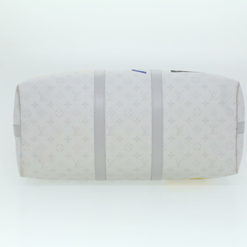 【日本直送】路易威登 Monogram Keepall Bandouliere 50 波士頓包 白色 M44643 LV 37882SAM-5