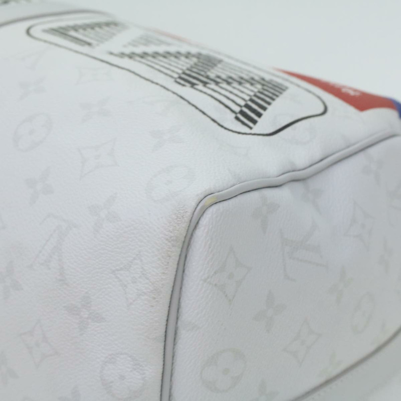 【日本直送】路易威登 Monogram Keepall Bandouliere 50 波士頓包 白色 M44643 LV 37882SAM-16