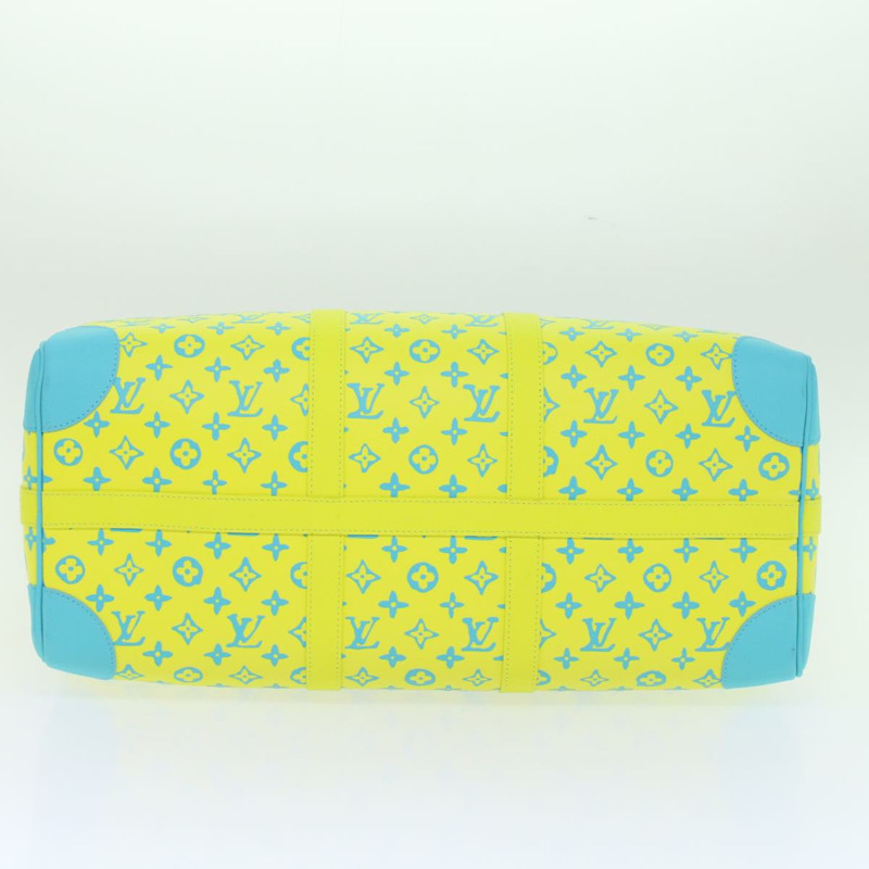 【日本直送】路易威登 Monogram 霓虹色 Keepall Bandouliere 50 旅行包 M21869 Auth46404SM-4