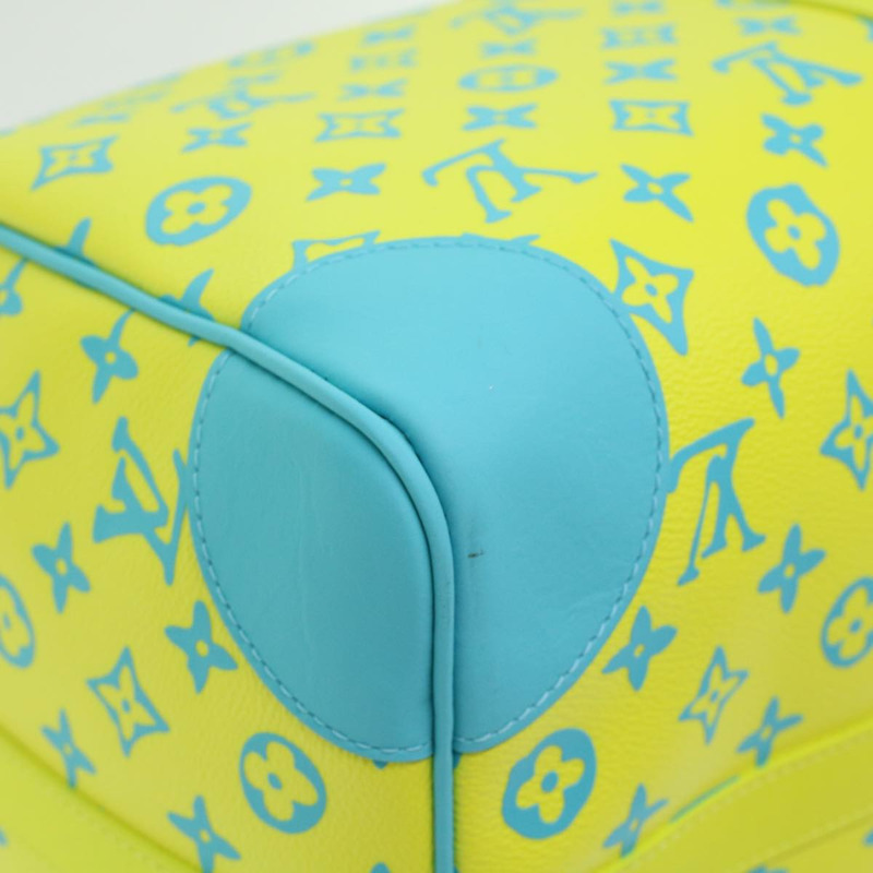 【日本直送】路易威登 Monogram 霓虹色 Keepall Bandouliere 50 旅行包 M21869 Auth46404SM-9