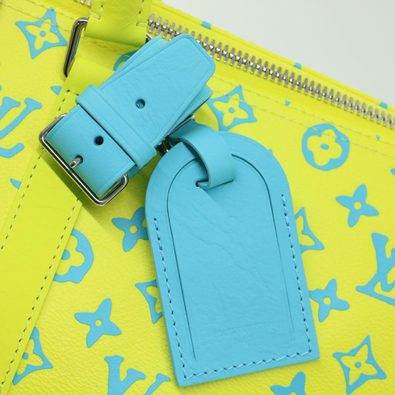 【日本直送】路易威登 Monogram 霓虹色 Keepall Bandouliere 50 旅行包 M21869 Auth46404SM-19