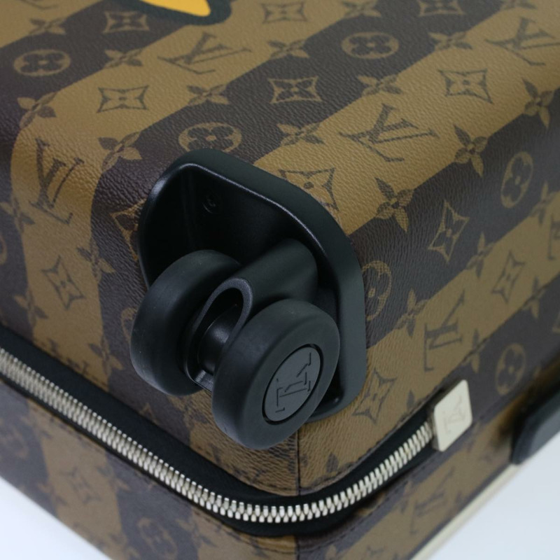 【日本直送】路易威登 Monogram Stripe HUMAN MADE Horizon 55 手提箱 M20481 Auth 48828SM-8