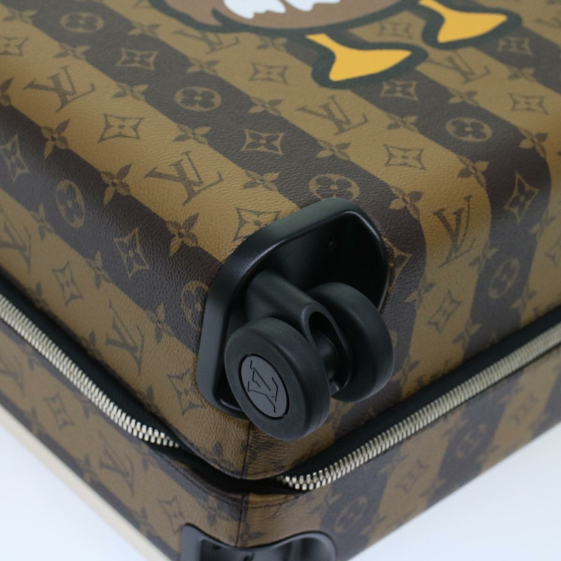 【日本直送】路易威登 Monogram Stripe HUMAN MADE Horizon 55 手提箱 M20481 Auth 48828SM-24