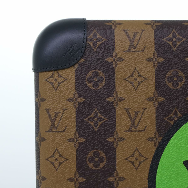 【日本直送】路易威登 Monogram Stripe HUMAN MADE Horizon 55 手提箱 M20481 Auth 48828SM-50