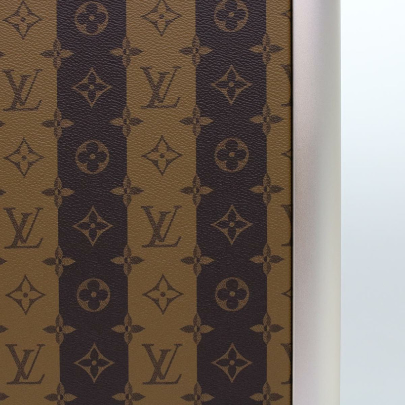 【日本直送】路易威登 Monogram Stripe HUMAN MADE Horizon 55 手提箱 M20481 Auth 48828SM-64