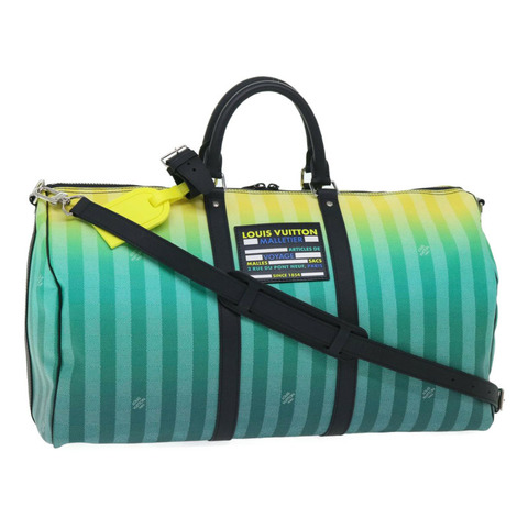 路易威登 Damier 條紋漸層 Keepall Bandouliere 50 M59912 正品 51138SM