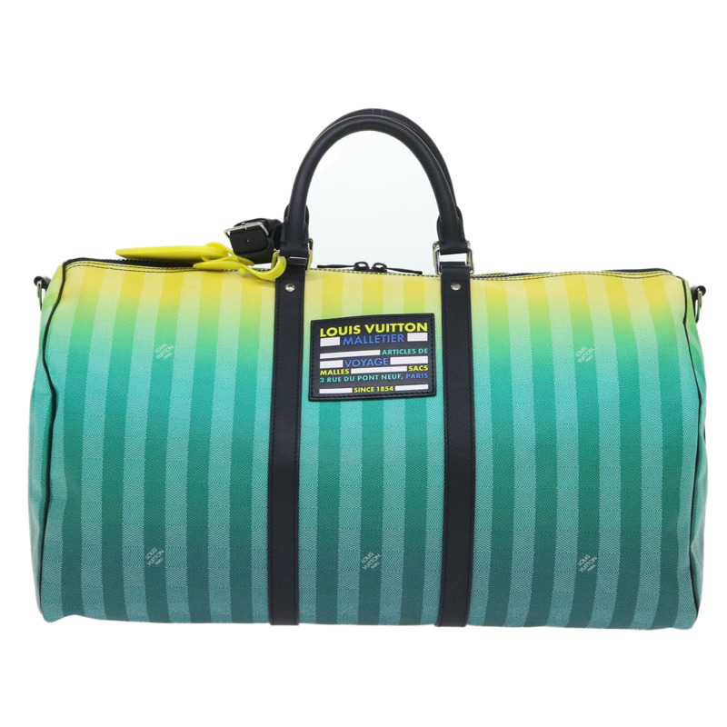 【日本直送】路易威登 Damier 條紋漸層 Keepall Bandouliere 50 M59912 正品 51138SM-12