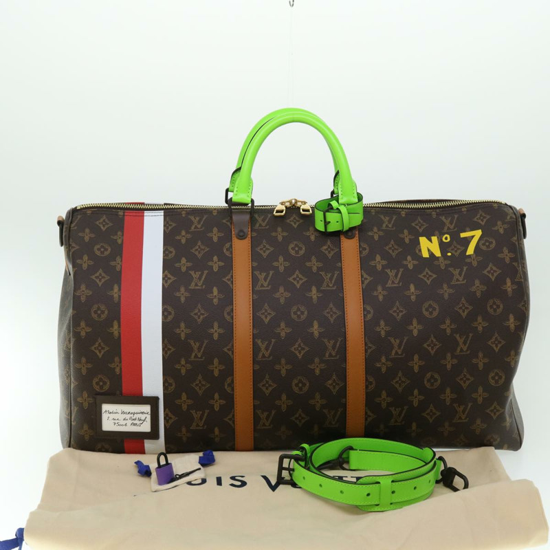 【日本直送】路易威登膠囊系列 Keepall Bandouliere 55 旅行包 M59661 正品 53413SM-11