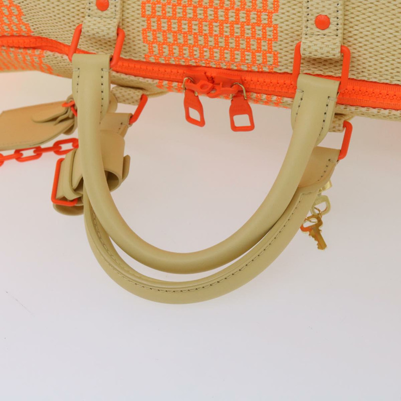 【日本直送】路易威登 Damier Giant Keepall Bandouliere 50 旅行包 米色 M57419 正品 59673SM-8