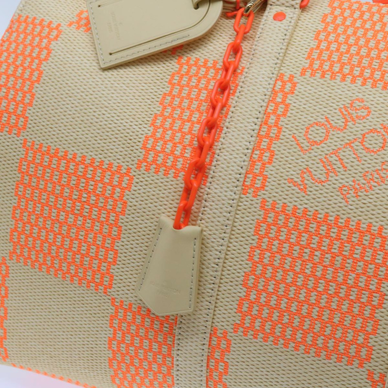 【日本直送】路易威登 Damier Giant Keepall Bandouliere 50 旅行包 米色 M57419 正品 59673SM-20