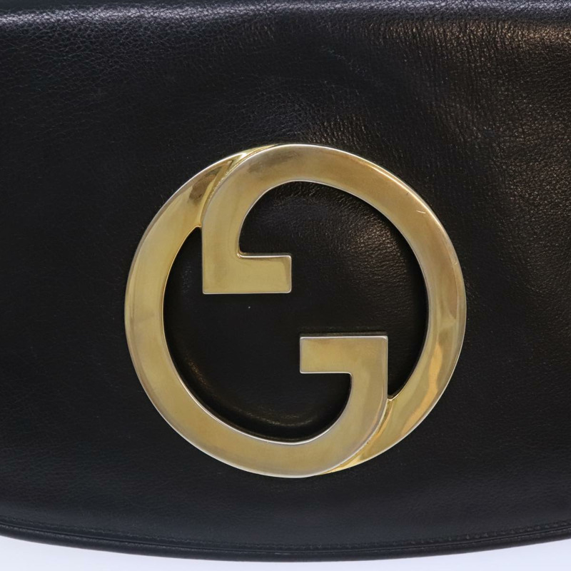 【日本直送】GUCCI 黑色真皮手拿包 正品 am6818A-11