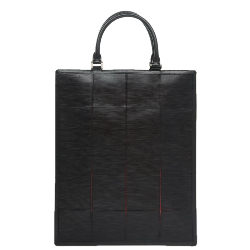 【日本直送】路易威登 Epi Stretch Silver Fizz 手提包 黑色 M54622 LV Auth 105153A-1