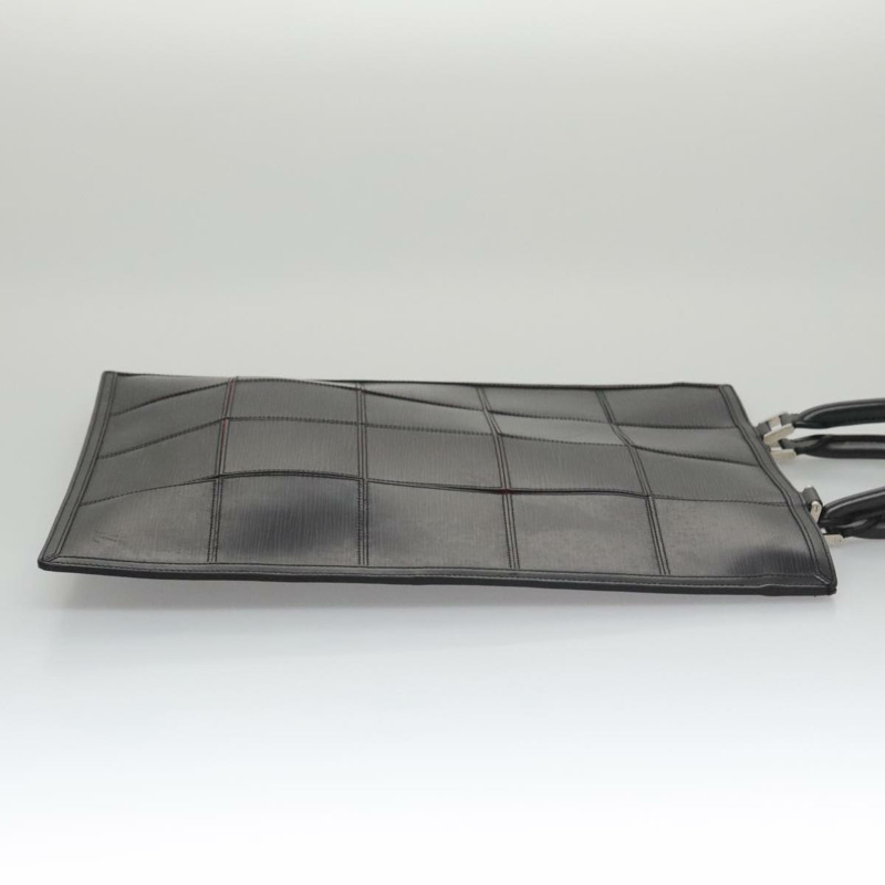 【日本直送】路易威登 Epi Stretch Silver Fizz 手提包 黑色 M54622 LV Auth 105153A-2