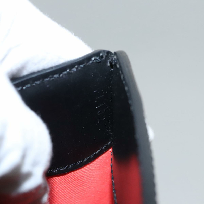 【日本直送】路易威登 Epi Stretch Silver Fizz 手提包 黑色 M54622 LV Auth 105153A-11