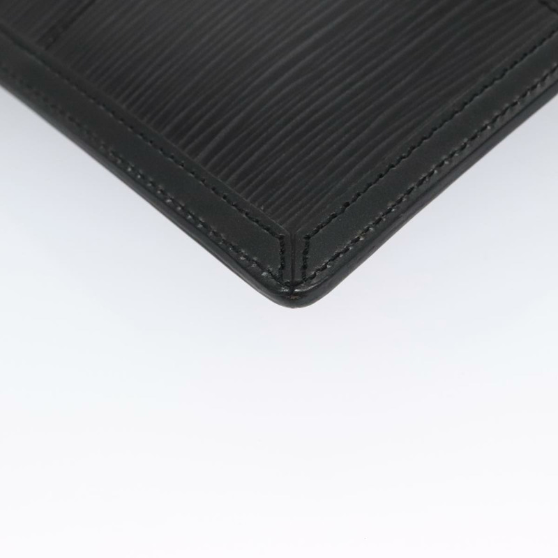 【日本直送】路易威登 Epi Stretch Silver Fizz 手提包 黑色 M54622 LV Auth 105153A-14