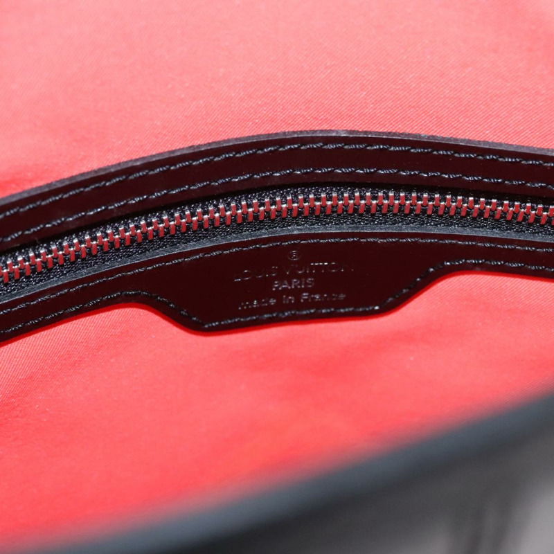 【日本直送】路易威登 Epi Stretch Silver Fizz 手提包 黑色 M54622 LV Auth 105153A-16