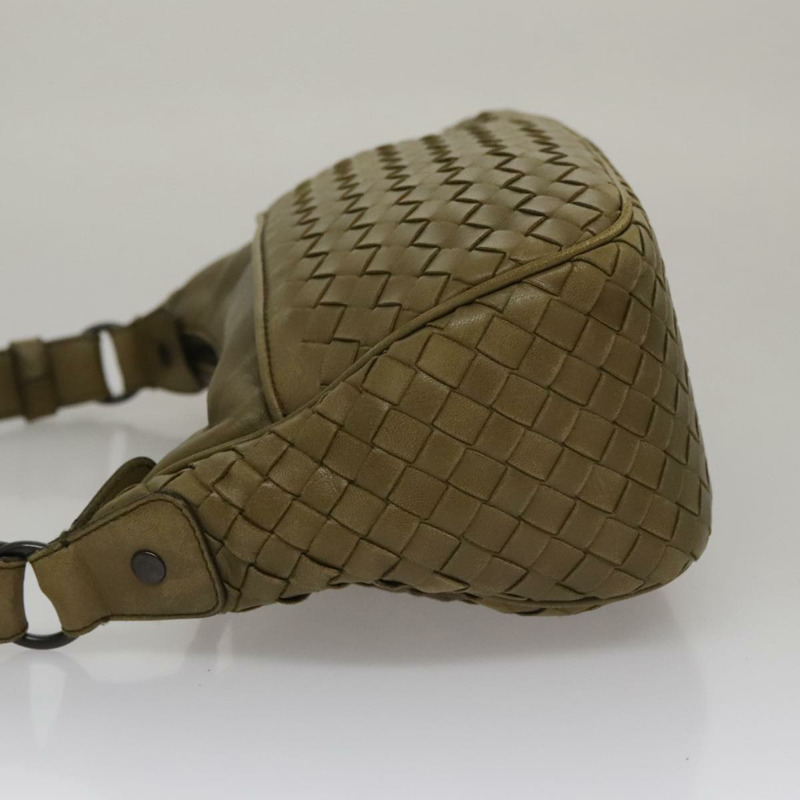 【日本直送】BOTTEGA VENETA INTRECCIATO 單肩包 皮革 卡其色 143276 正品 am7407A-3