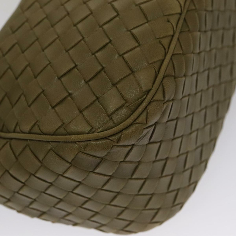 【日本直送】BOTTEGA VENETA INTRECCIATO 單肩包 皮革 卡其色 143276 正品 am7407A-15