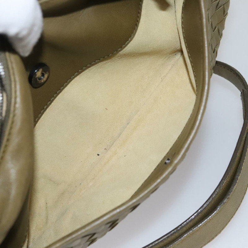【日本直送】BOTTEGA VENETA INTRECCIATO 單肩包 皮革 卡其色 143276 正品 am7407A-19