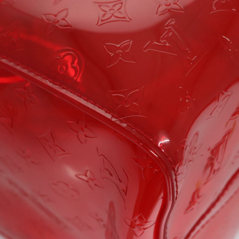 【日本直送】路易威登 Monogram Vinyl Keepall Bandouliere 50 旅行包 紅色 M41416 正品 ec591SAM-7