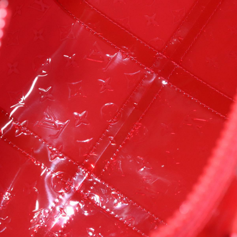 【日本直送】路易威登 Monogram Vinyl Keepall Bandouliere 50 旅行包 紅色 M41416 正品 ec591SAM-9