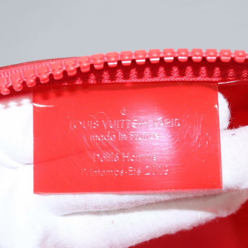 【日本直送】路易威登 Monogram Vinyl Keepall Bandouliere 50 旅行包 紅色 M41416 正品 ec591SAM-23