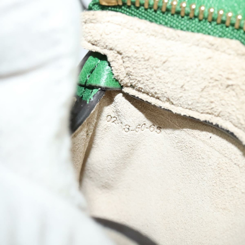 【日本直送】Chloe Pixy鏈條單肩包，皮革材質，綠色金色，正品編號120652A-10