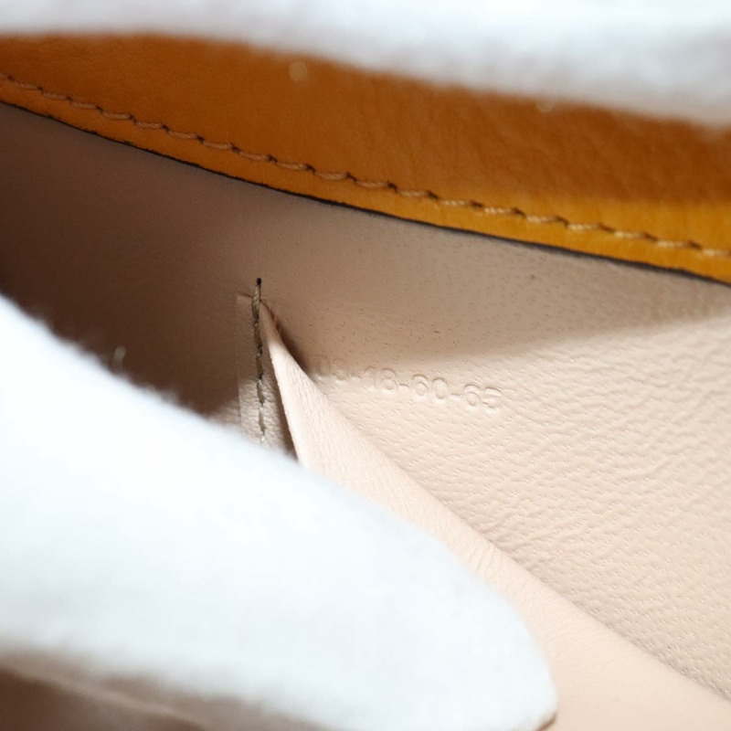 【日本直送】Chloe Nile Minaudire 手提包 皮革 2way 黃金色 Auth 117672A-10