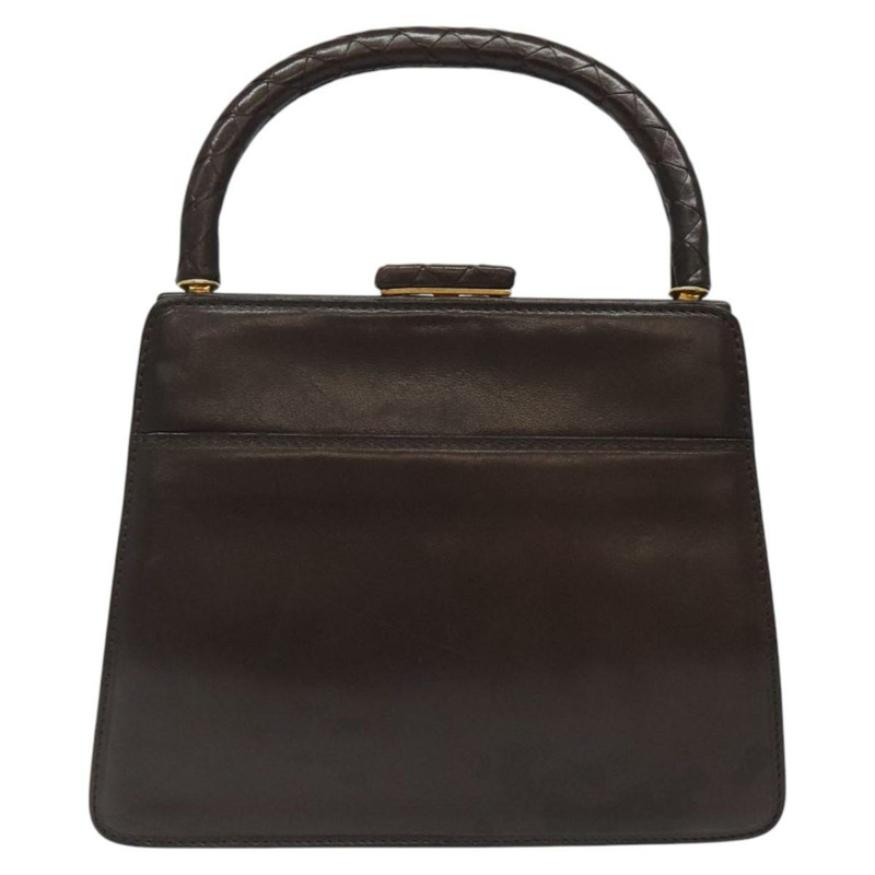 【日本直送】BOTTEGA VENETA INTRECCIATO 手袋 皮革 棕色 金色 正品 123359A-1