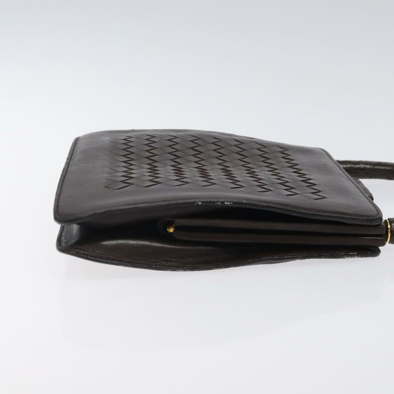 【日本直送】BOTTEGA VENETA INTRECCIATO 手袋 皮革 棕色 金色 正品 123359A-2