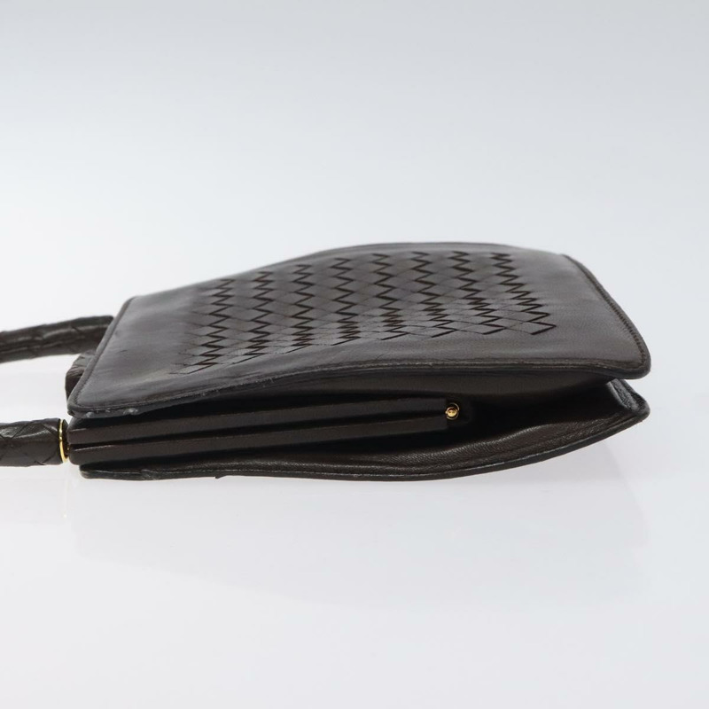 【日本直送】BOTTEGA VENETA INTRECCIATO 手袋 皮革 棕色 金色 正品 123359A-3