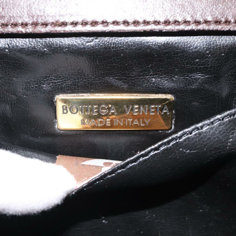 【日本直送】BOTTEGA VENETA INTRECCIATO 手袋 皮革 棕色 金色 正品 123359A-9