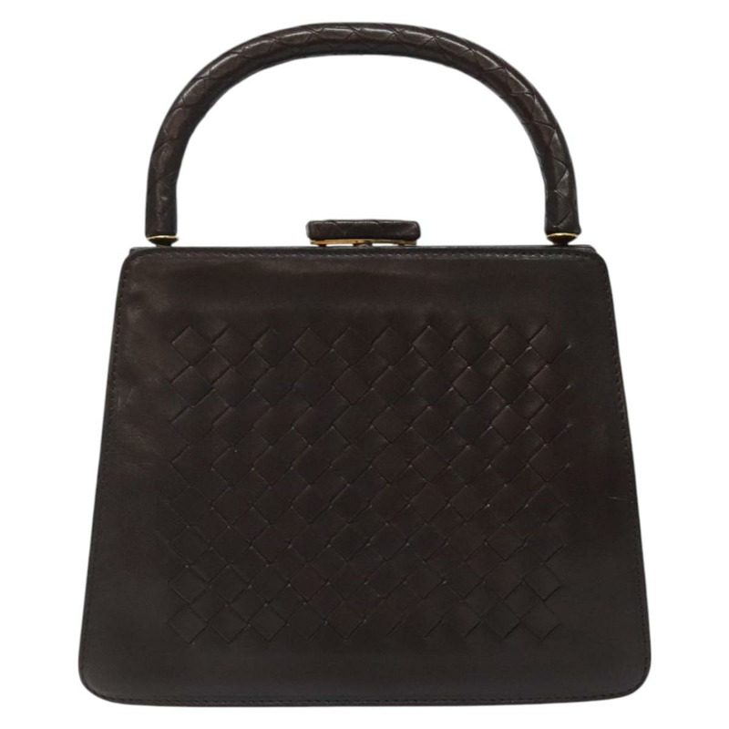 【日本直送】BOTTEGA VENETA INTRECCIATO 手袋 皮革 棕色 金色 正品 123359A-12