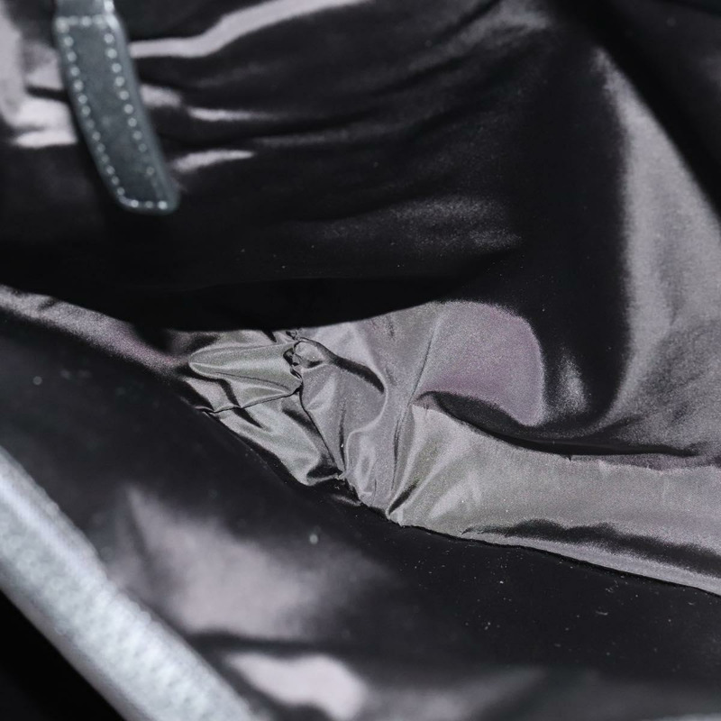 【日本直送】范思哲帆布肩背包 黑色 銀色 正品 123032A-18