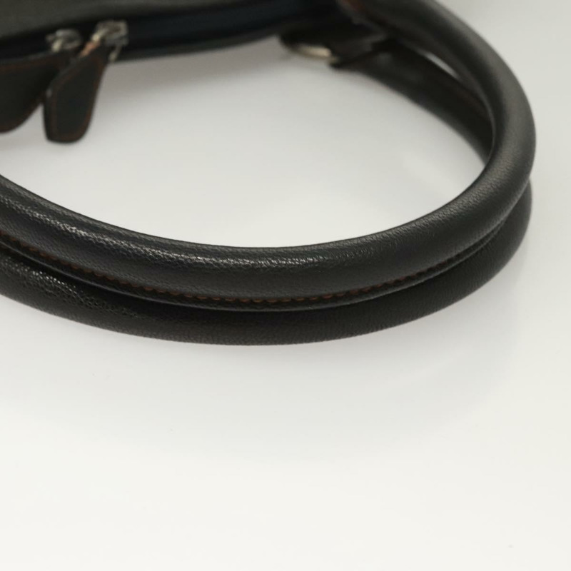 【日本直送】Christian Dior Trotter帆布手提包 海軍藍 銀色 正品 sw686A-6