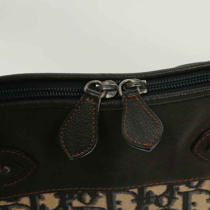 【日本直送】Christian Dior Trotter帆布手提包 海軍藍 銀色 正品 sw686A-9