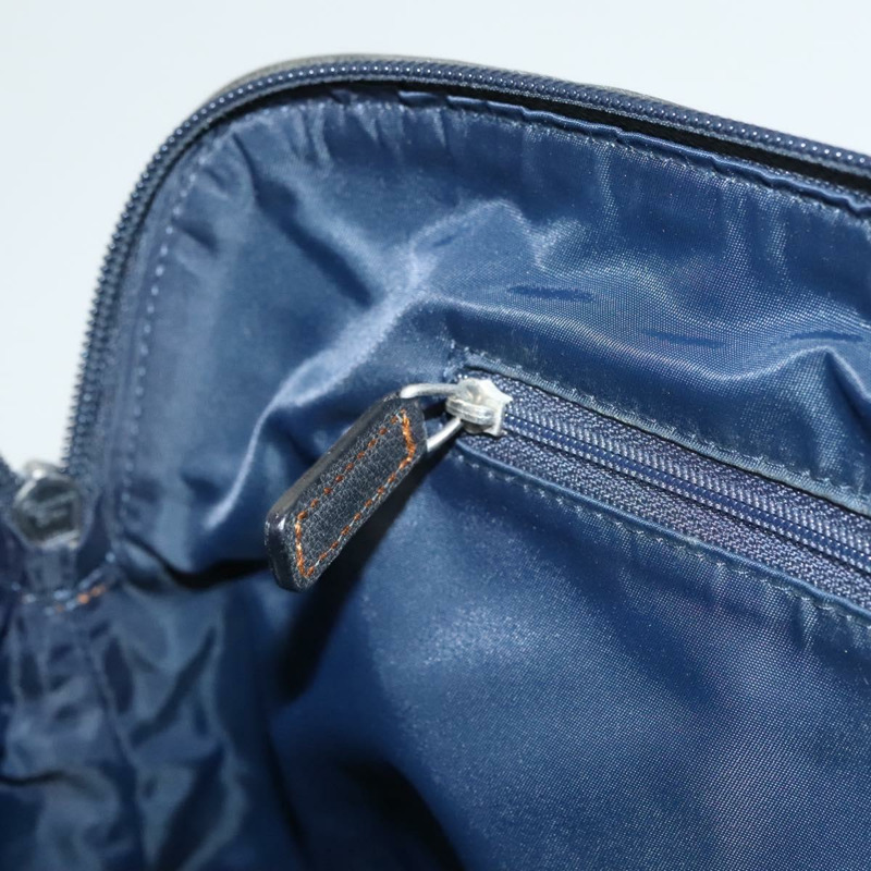 【日本直送】Christian Dior Trotter帆布手提包 海軍藍 銀色 正品 sw686A-20