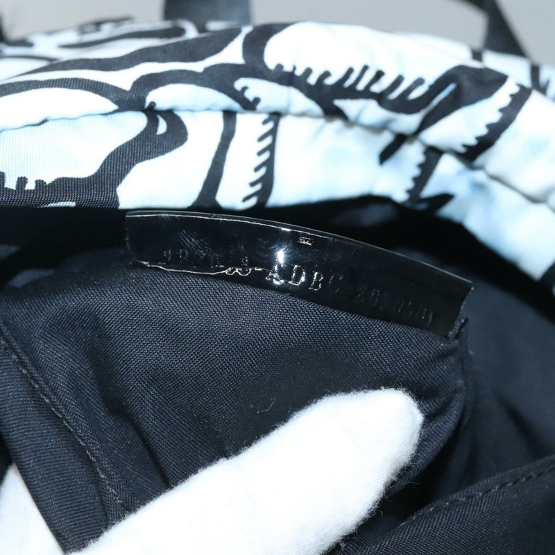 【日本直送】FENDI 雙肩包 尼龍 淺藍色 金色 正品 127211A-11