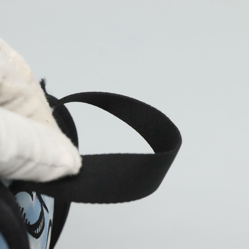 【日本直送】FENDI 雙肩包 尼龍 淺藍色 金色 正品 127211A-13