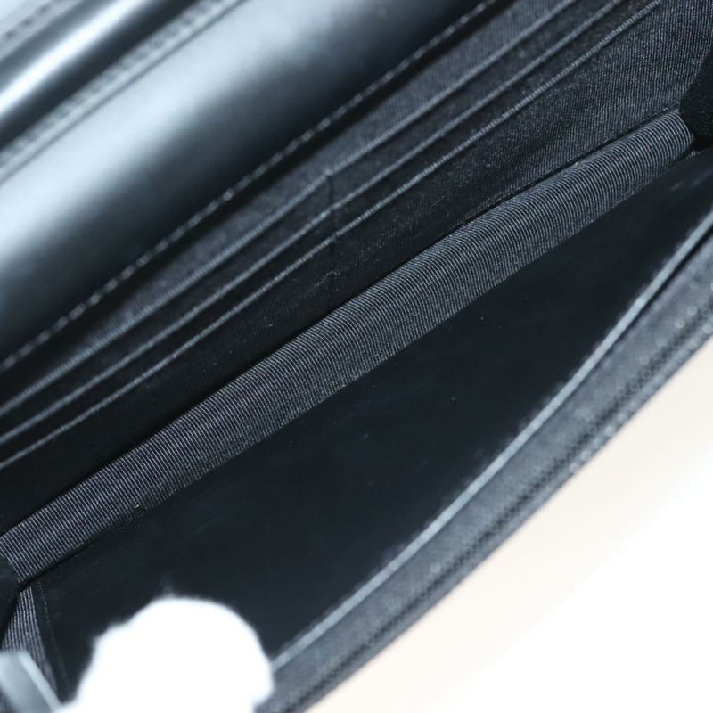 【日本直送】香奈兒漆皮鏈條錢包，黃色，銀色雙C標誌，貨號128843A-10