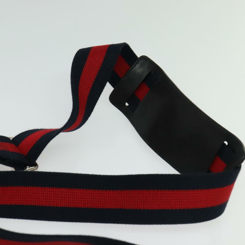 【日本直送】GUCCI GG Supreme Sherry Line 單肩包 PVC 黑色 紅色 海軍藍 523599 正品 133793A-7