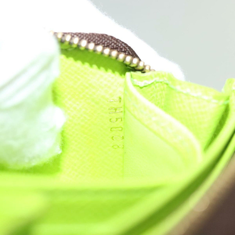 【日本直送】路易威登 Monogram Graffiti Zippy 零錢包 綠色 M93709 LV Auth 137387A-11