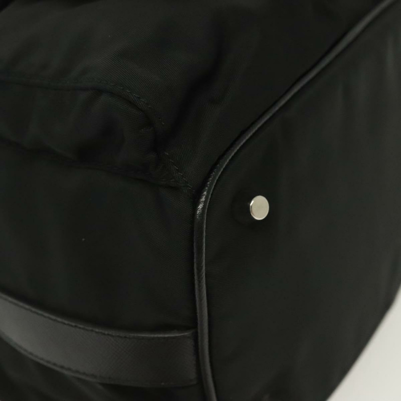 【日本直送】PRADA 單肩包 尼龍 黑色 銀色 正品 yk19273A-13
