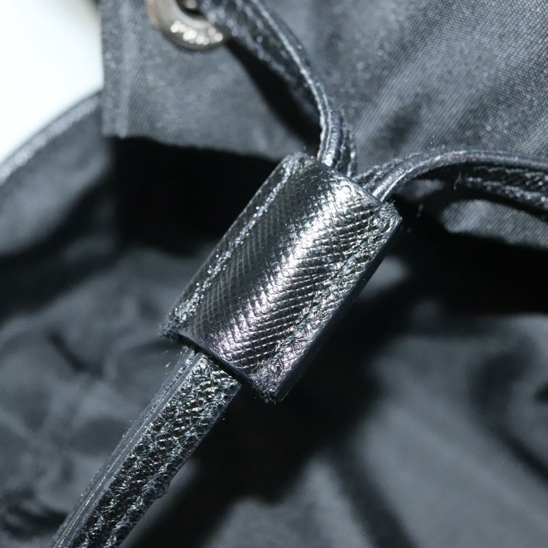 【日本直送】PRADA 單肩包 尼龍 黑色 銀色 正品 yk19273A-19